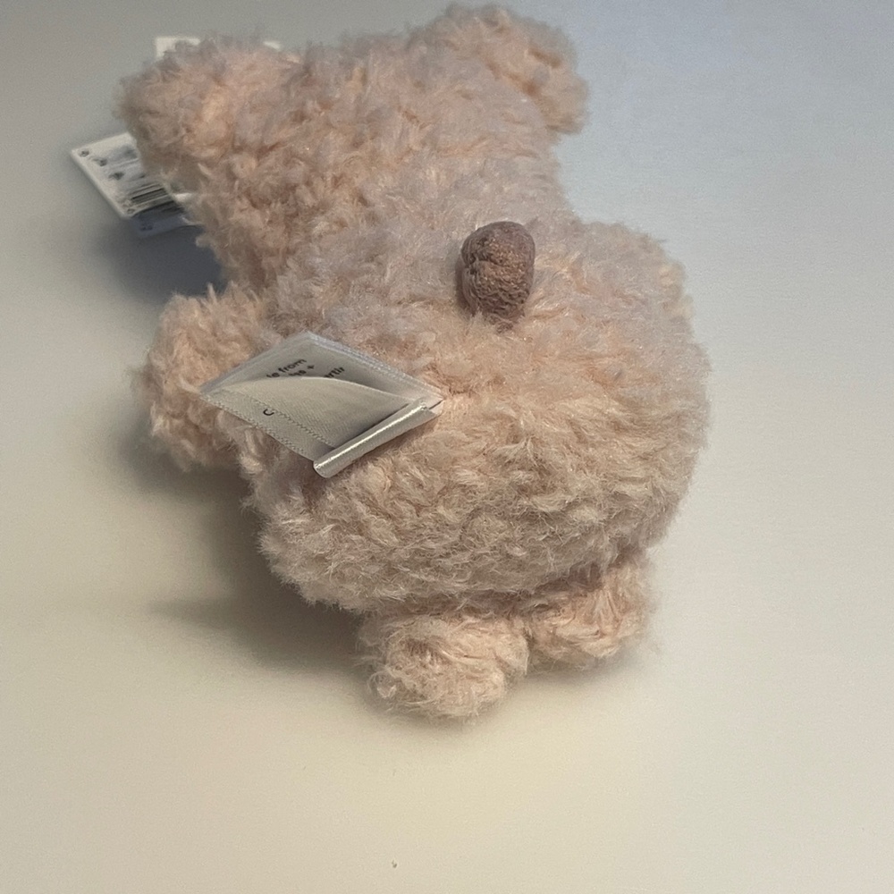 BNWT RARE Jellycat LITTLE PIG BAG CHARM Keychain Soft RARE HTF Farm Plush Key - Picture 5 of 6